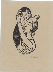 Táncosnők (2. lap: Második Ganümédész-mappából) alkotó: Max Beckmann
