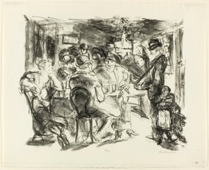 Kocsma alkotó: Max Beckmann
