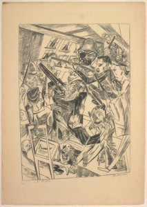 Az utolsók, tízes lemez a Die Hölle-től alkotó: Max Beckmann