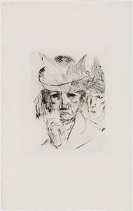 Síró nő alkotó: Max Beckmann