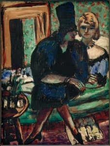 Két nő a kanapén alkotó: Max Beckmann