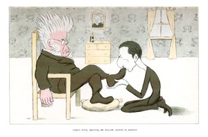 Henrik Ibsen, William Archer fogadása a közönség előtt, 1904.