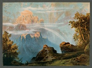Franciaország, Párizs, Richard Wagner: A Nibelung gyűrűje – A Rajna arany című művének III. felvonásának díszlete
