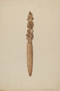 Papírkés, c. 1938. alkotó: Max Fernekes