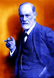 Sigmund Freud alkotó: Max Halberstadt