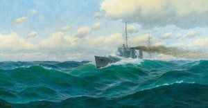 Német: Kanonenboot auf hoher See Gunboat on the High Seas (Kanonenboot a nyílt tengeren)