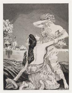 „Bestürmung” (Zelt, XIV. mű, 2. rész, 28. sz.) alkotó: Max Klinger