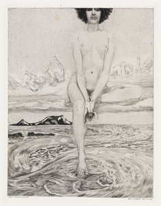 A nagy istennő (Zelt, Opus XIV, 2. rész, 26. sz.) alkotó: Max Klinger