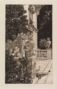 In Flagranti, Drámákból, Opus IX Dramamen, Opus IX, 1883. alkotó: Max Klinger