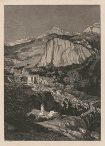 Intermezzo: Moonlit Night Opus IV, 5, 1881. alkotó: Max Klinger