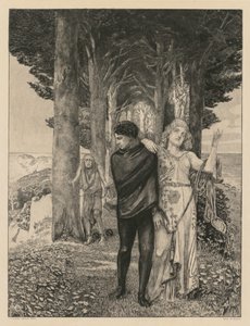 A halálról második rész, Opus XIII Print 4: Genius Artist, 1903. alkotó: Max Klinger