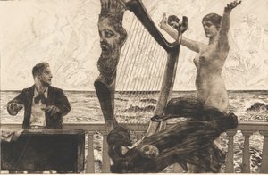 Opus XII, Brahms fantázia, 1894. alkotó: Max Klinger