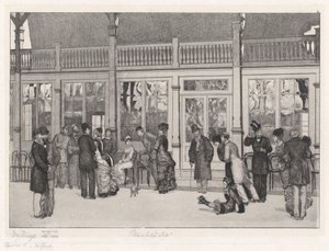 Place Ort, 1880. alkotó: Max Klinger