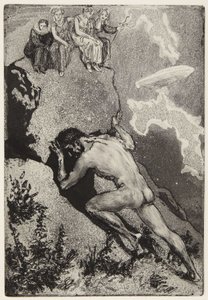 „Sziszüphosz” alkotó: Max Klinger