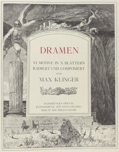 Címlap alkotó: Max Klinger