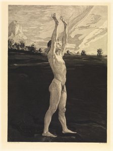És mégis! (A halálról, második rész, Opus XI, 8. oldal) alkotó: Max Klinger