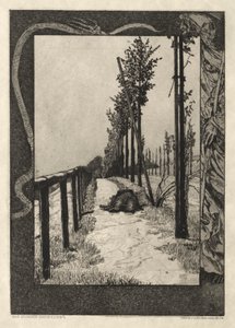 Vom Tode I, (Opus II, 1889) No. 4 alkotó: Max Klinger