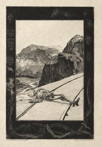 Íme, Tode I, Opus I, 1889 No. 8. alkotó: Max Klinger