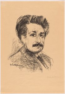 Albert Einstein alkotó: Max Liebermann