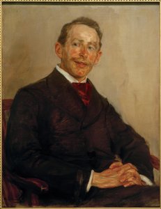 Dr. Max Linde portréja alkotó: Max Liebermann