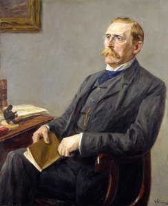 Dr. Wilhelm von Bode portréja alkotó: Max Liebermann