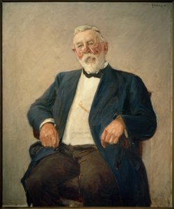 Friedrich Kuhnt portréja alkotó: Max Liebermann