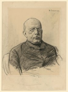 Friedrich Lippmann portréja alkotó: Max Liebermann
