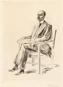 Dr. Burchard polgármester alkotó: Max Liebermann