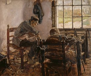 Cipészműhely alkotó: Max Liebermann