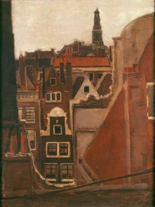 Amszterdam háztetői alkotó: Max Liebermann