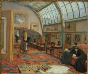 A művész műterme alkotó: Max Liebermann