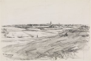 Holland tájkép alkotó: Max Liebermann