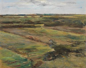 Holland tájkép 1912-ből alkotó: Max Liebermann