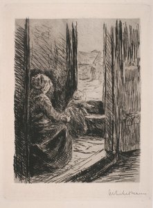 Anya és gyermek alkotó: Max Liebermann