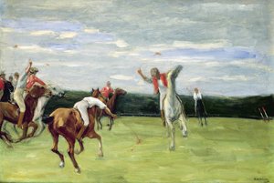 Pólójátékos a hamburgi Jenischparkban, 1903