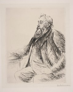 Brinckmann portréja alkotó: Max Liebermann