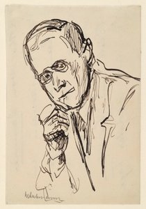 Hugo von Tschudi portréja alkotó: Max Liebermann
