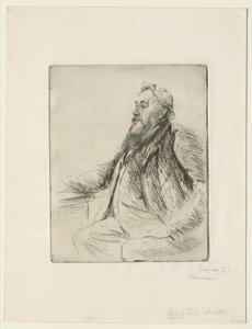 Justus Brinckmann portréja alkotó: Max Liebermann
