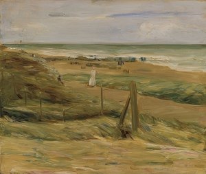 Sétány a dűnékben Noordwijk közelében. 1908 alkotó: Max Liebermann