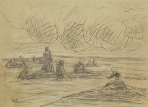 A hálók javítása, 1894 alkotó: Max Liebermann
