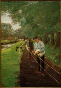 Seilerbahn Edamban alkotó: Max Liebermann