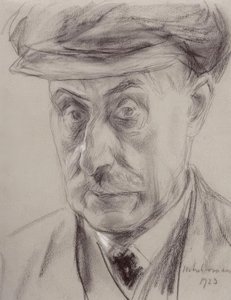 Önarckép alkotó: Max Liebermann
