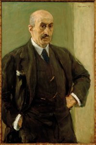 Önarckép öltönyben, állva alkotó: Max Liebermann