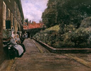 Szent István Alapítvány Leidenben (1. változat) alkotó: Max Liebermann