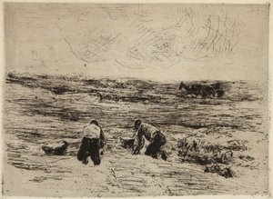 A burgonyatermesztők alkotó: Max Liebermann