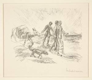 Tóbiás I/III alkotó: Max Liebermann