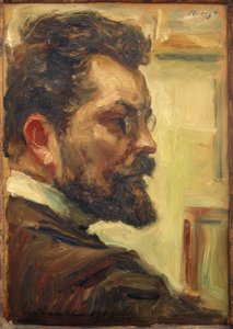Max Slevogt / Önarckép 1903 alkotó: Max Slevogt