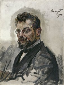 Önarckép alkotó: Max Slevogt
