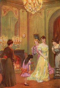 Illusztráció Jane Eyre-hez, Charlotte Bronte (színes litó)