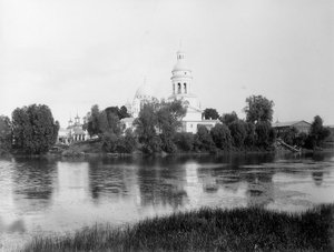 A Megváltó székesegyház, a régi vásár székesegyháza, Nyizsnyij Novgorod, Oroszország, 1896